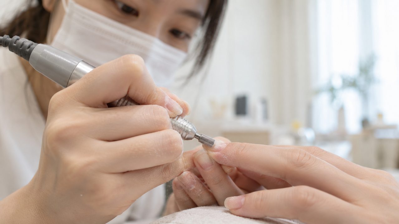 일렉트릭 드릴 머신 수업 장면 (시안용 이미지)